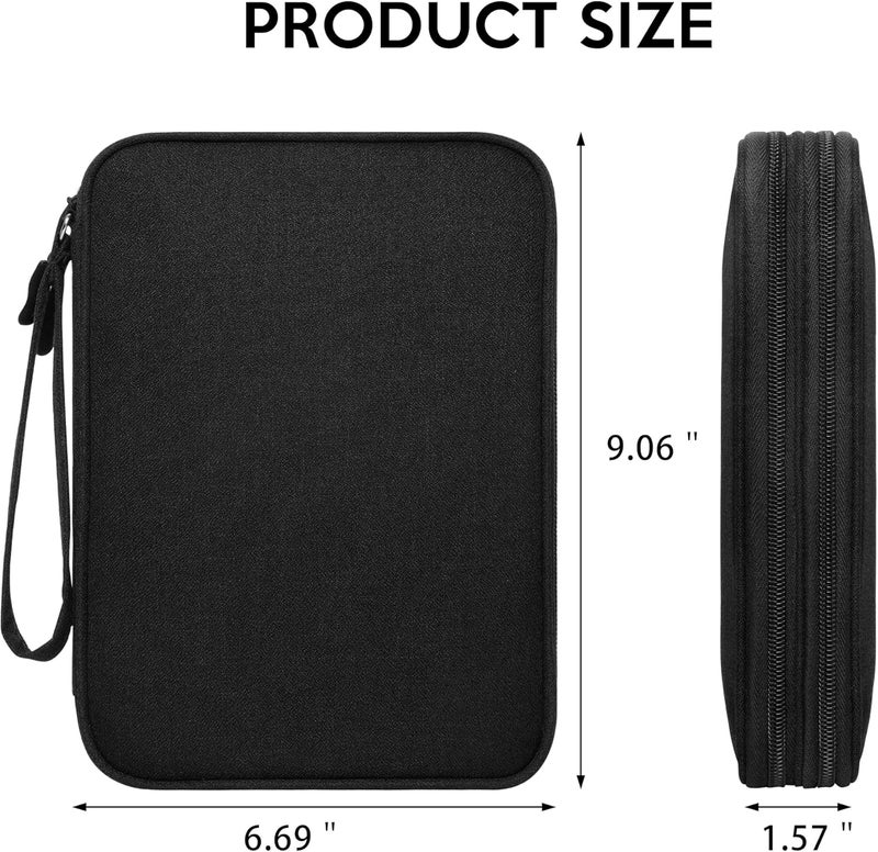 CILLA Electronics Organizer Travel, Travel Cord Organizer Case, Compact Electronics Accessories Bag for Cable, Cord, Charger, Phone - Image 2
